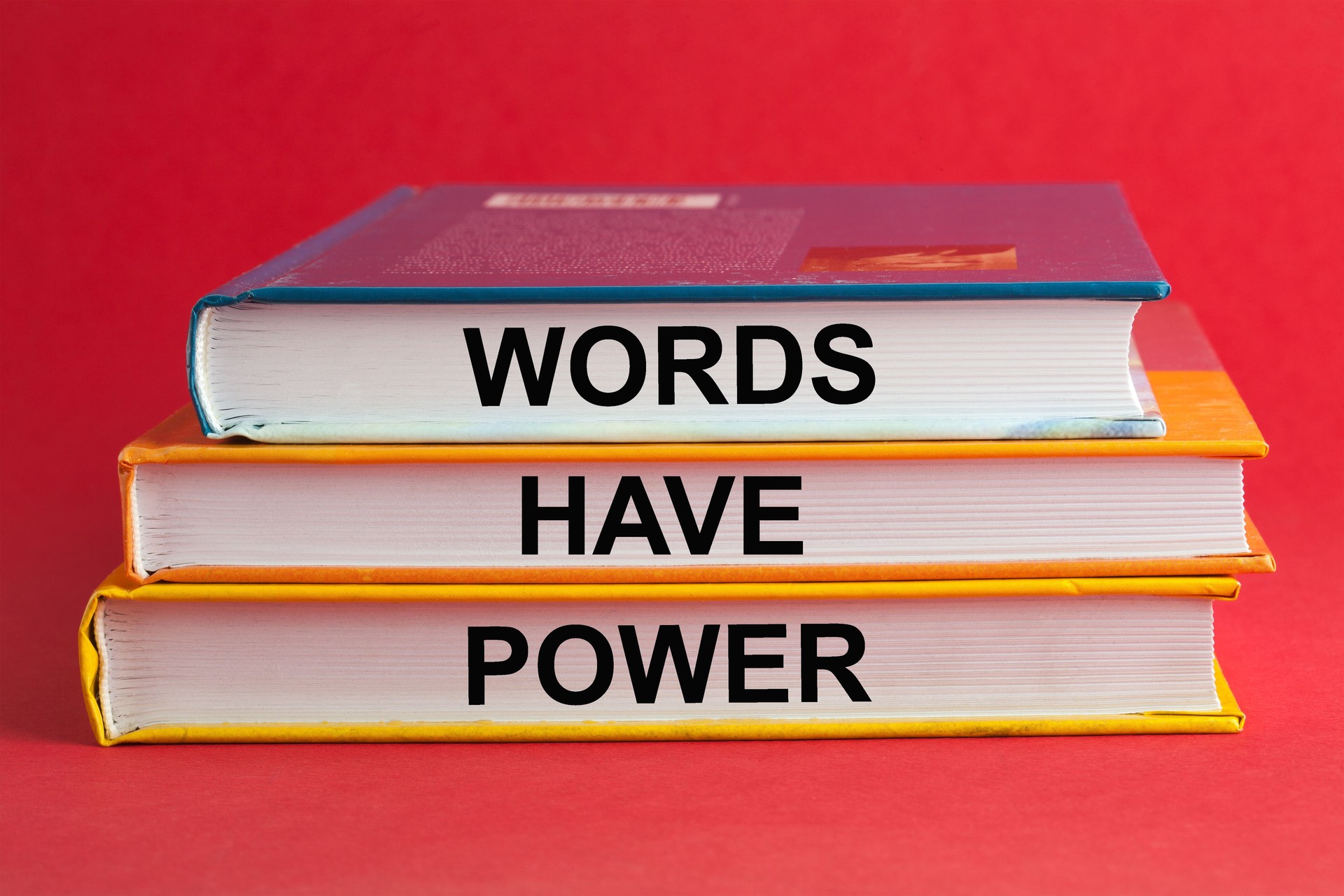 Words Have Power Concept